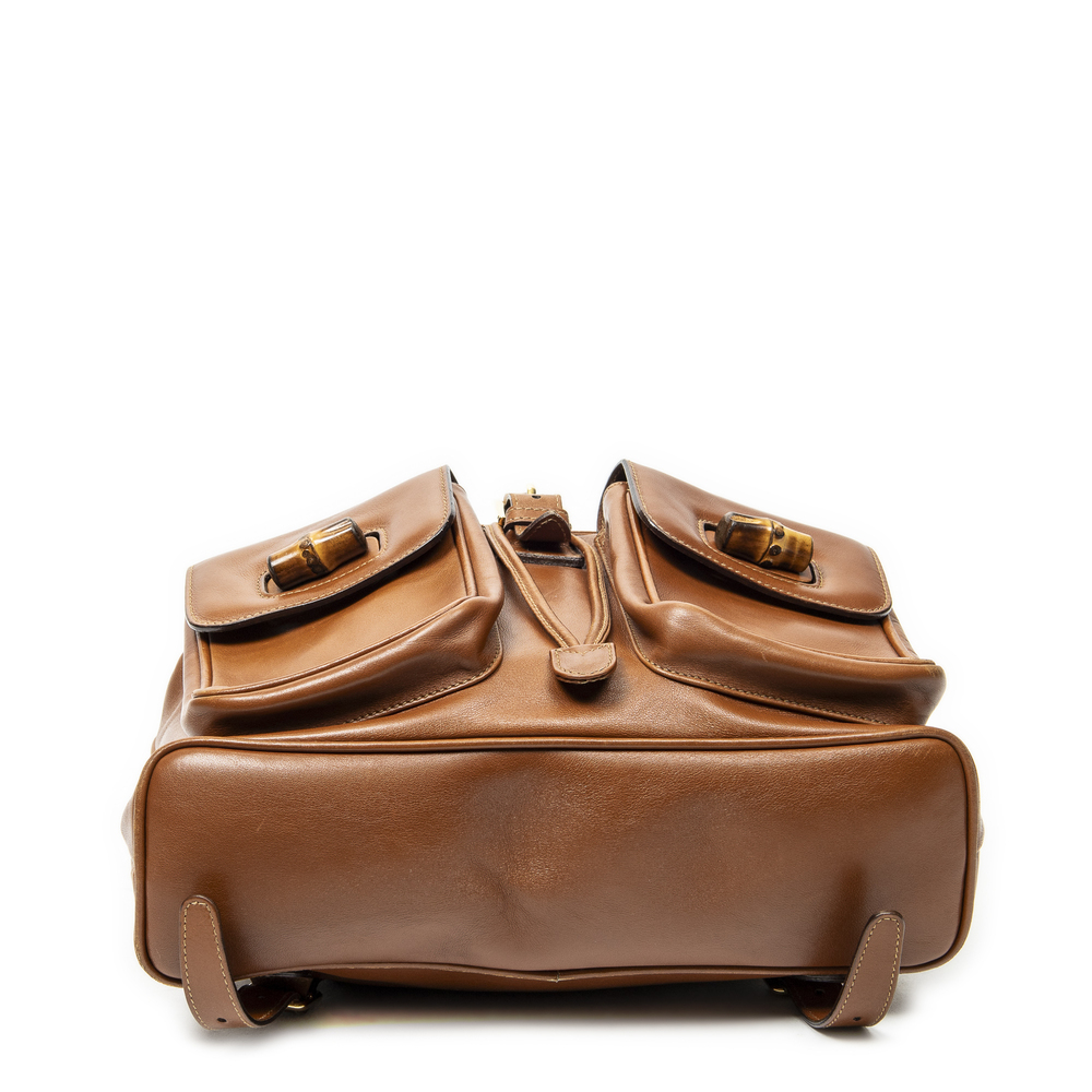 Gucci Large Bamboo Backpack - Picture 6 of 10